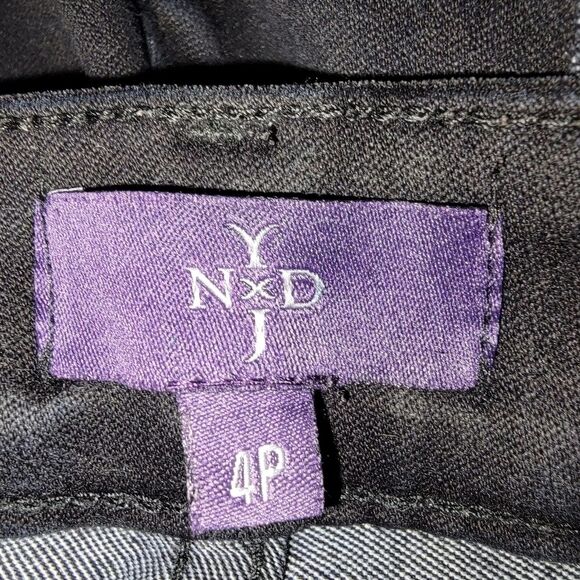 Nydj black legging denim jeans size 4P petite/short - Picture 5 of 6